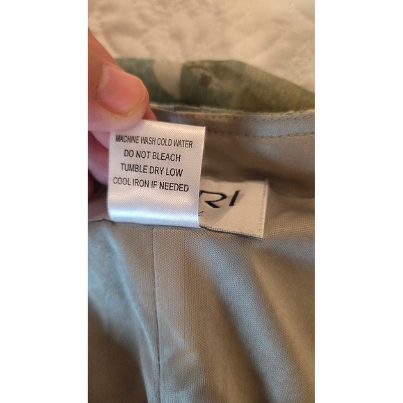 Kari New York Women's 2PC Floral Dress Suit Set Size 16 Blue Green Career - Picture 5 of 9